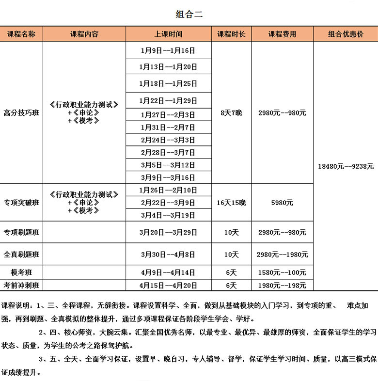 2018年省考筆試培訓(xùn)課程